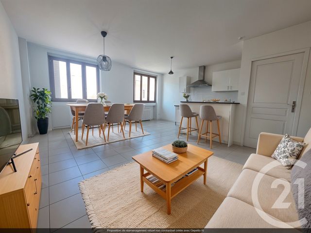 Appartement T3 à vendre - 3 pièces - 66.67 m2 - LYON - 69008 - RHONE-ALPES - Century 21 Hestia Ldi