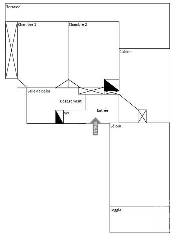 Appartement F3 à vendre - 3 pièces - 69.68 m2 - LYON - 69003 - RHONE-ALPES - Century 21 Hestia Ldi