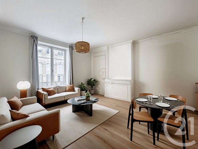 Appartement T2 à vendre - 2 pièces - 39.48 m2 - LYON - 69003 - RHONE-ALPES - Century 21 Hestia Ldi