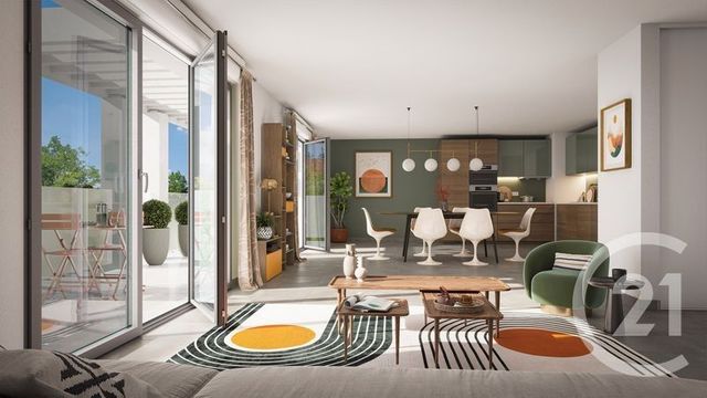 Appartement à vendre - 4 pièces - 78.5 m2 - VENISSIEUX - 69 - RHONE-ALPES - Century 21 Hestia Ldi