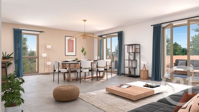 Appartement à vendre - 4 pièces - 78.5 m2 - VENISSIEUX - 69 - RHONE-ALPES - Century 21 Hestia Ldi