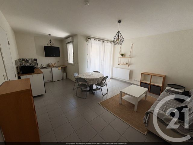 Appartement T2 à louer - 2 pièces - 40.55 m2 - LYON - 69008 - RHONE-ALPES - Century 21 Hestia Ldi