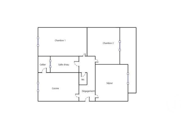 Appartement F3 à vendre - 3 pièces - 60.27 m2 - LYON - 69003 - RHONE-ALPES - Century 21 Hestia Ldi