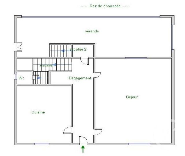 maison à vendre - 4 pièces - 111.0 m2 - LYON - 69008 - RHONE-ALPES - Century 21 Hestia Ldi